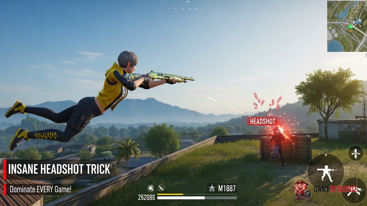 Free Fire: Insane Headshot Trick – Dominate EVERY Game!